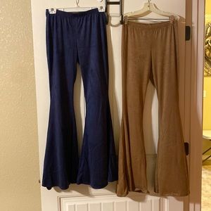 Flare bottom leggings